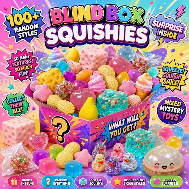 Assorted Squishy Figure Blind Box Toy